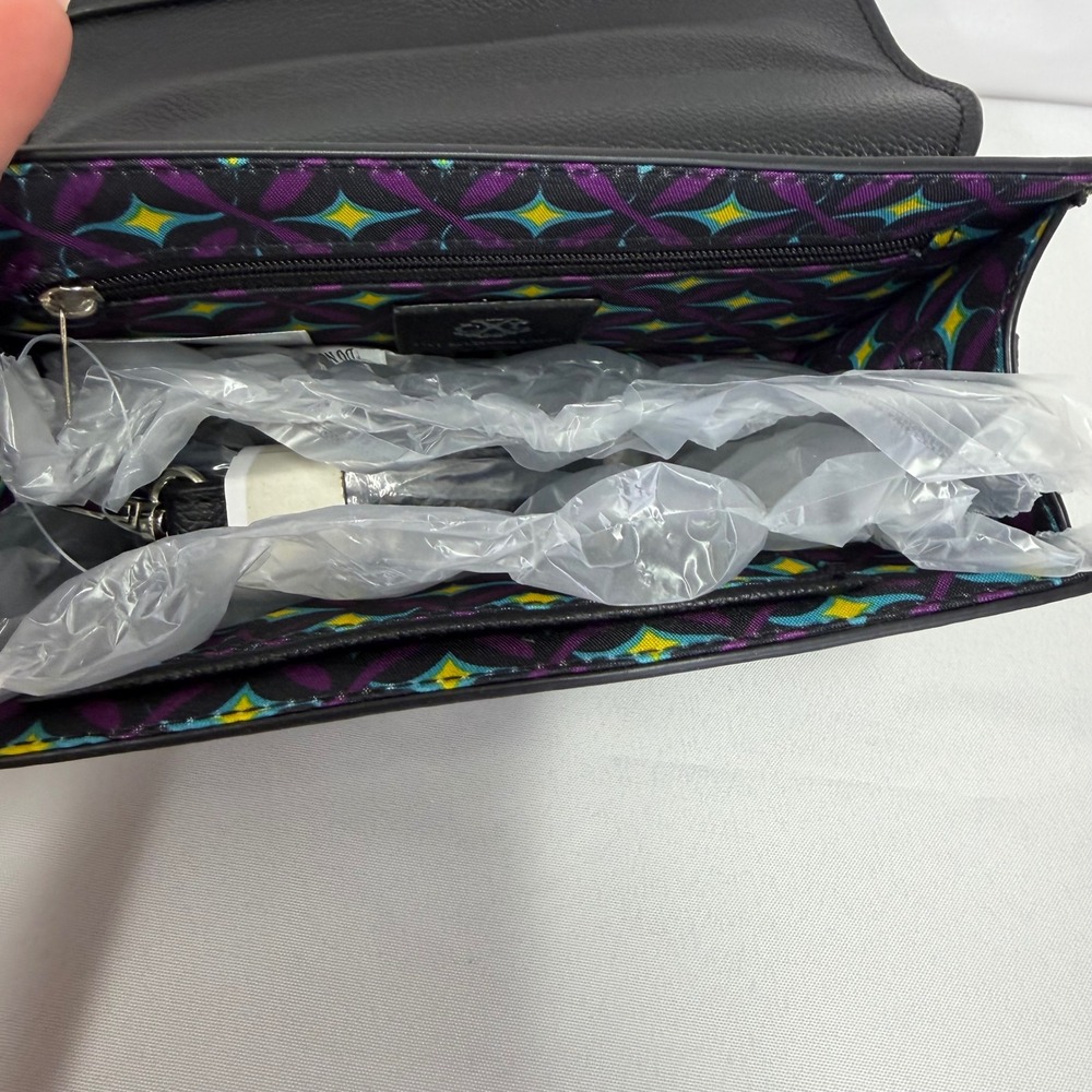CXL by Christian Lacroix Jardin Braided Handle Crossbody Bag Black NWT Luxury - Picture 3 of 8